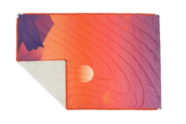 HWT004 sunset-print outdoor blanket